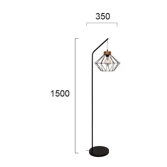 Lampa podłogowa DOLCEZZA LNV0024524 Lunaveri
