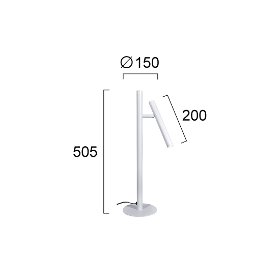 Lampa stołowa NARDERO LNV0024924 Lunaveri