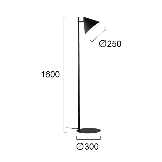 Lampa podłogowa EDERA LNV0025034 Lunaveri