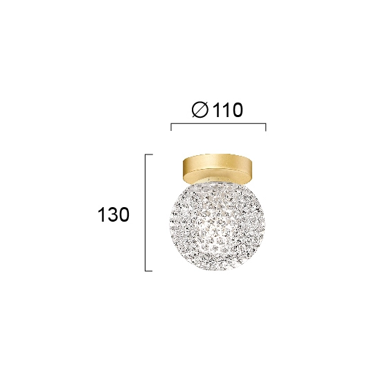 Plafon BELICE LNV0027624 Lunaveri