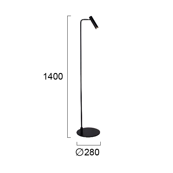 Lampa podłogowa RAPALLO LNV0027824 Lunaveri