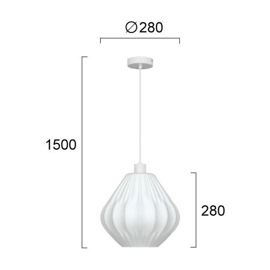 Lampa wisząca LERINA LNV0028234 Lunaveri
