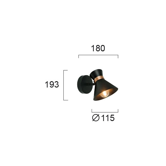 Kinkiet VERDURA LNV0028414 Lunaveri