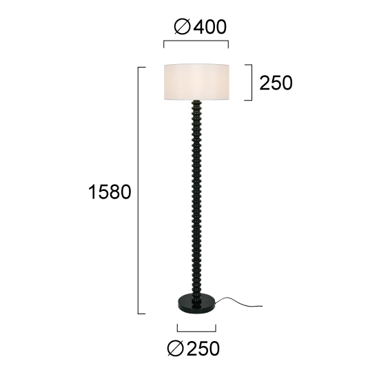 Lampa podłogowa SENSAZIO LNV0029234 Lunaveri