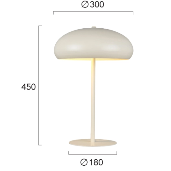 Lampa stołowa NIVOLA LNV0030534 Lunaveri