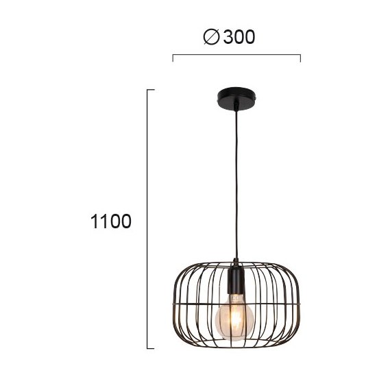 Lampa wisząca SALVE LNV0031124 Lunaveri