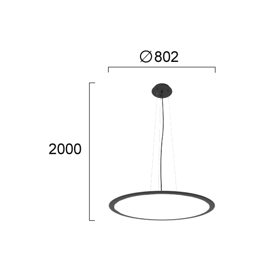 Lampa wisząca GAVELA LNV0031434 Lunaveri