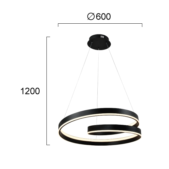 Lampa wisząca CALORE LNV0031924 Lunaveri
