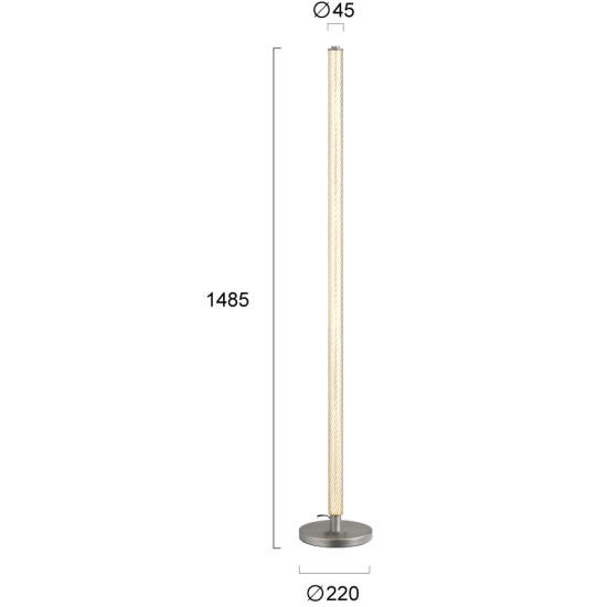 Lampa podłogowa NUORO LNV0032434 Lunaveri