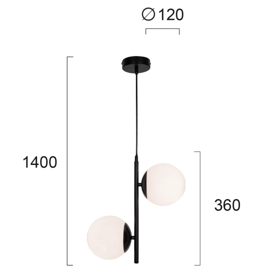Lampa wisząca TERRANO LNV0033324 Lunaveri