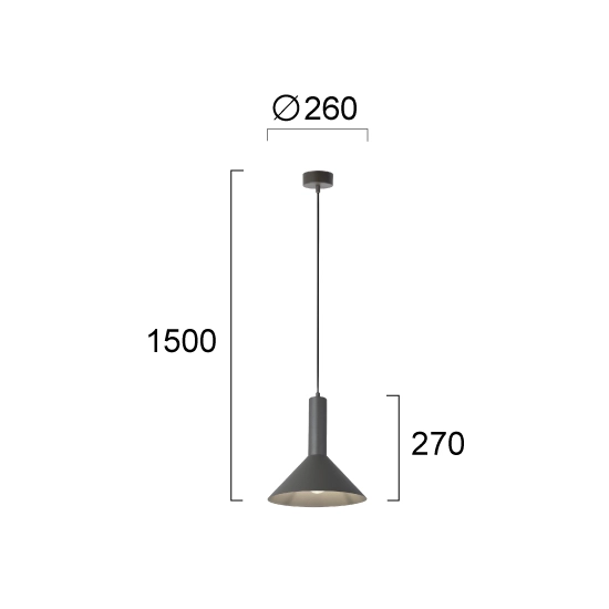 Lampa wisząca DAFINA LNV0033434 Lunaveri