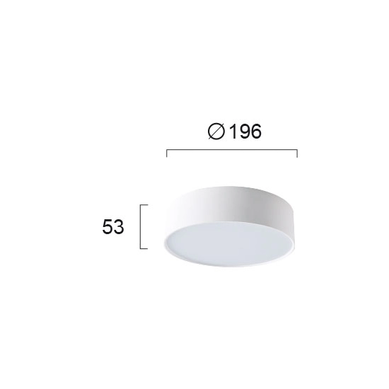Plafon INCANTO LNV0033814 Lunaveri