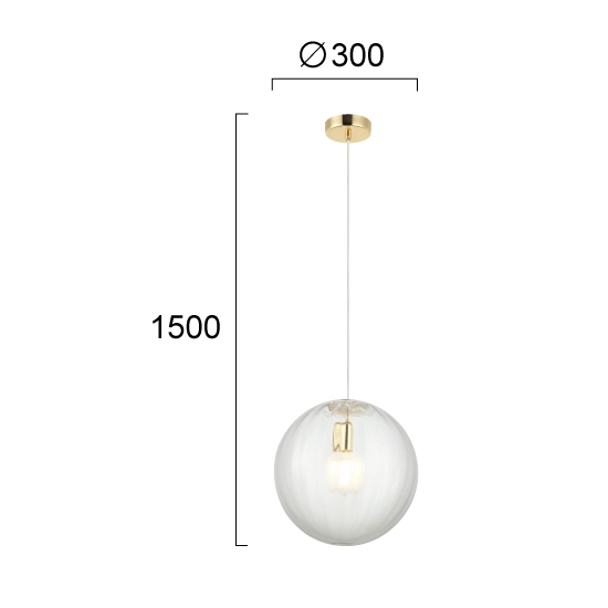 Lampa wisząca ORTA LNV0034924 Lunaveri