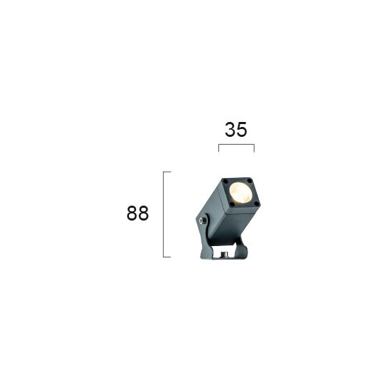 Reflektor ogrodowy CARINO LNV0035024 Lunaveri