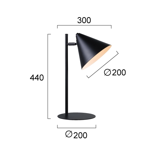 Lampa stołowa EDERA LNV0035034 Lunaveri