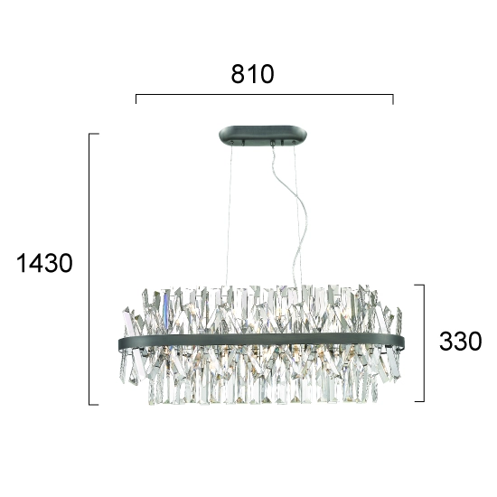 Lampa wisząca MADDA LNV0035134 Lunaveri