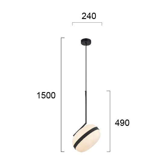 Lampa wisząca ZOLA LNV0035424 Lunaveri
