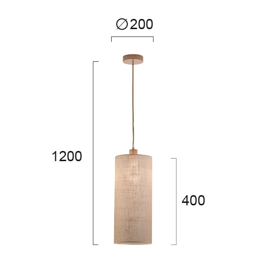 Lampa wisząca ARANCIA LNV0036124 Lunaveri