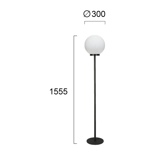 Lampa stojąca zewnętrzna BETTINA LNV0036824 Lunaveri