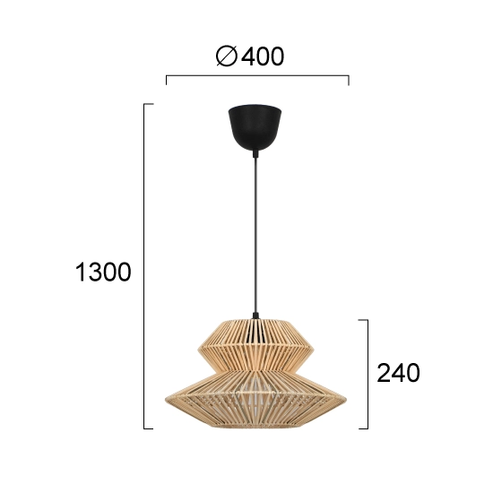 Lampa wisząca ANDIA LNV0036924 Lunaveri
