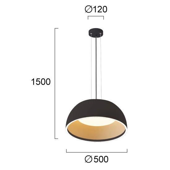 Lampa wisząca OFANTE LNV0037434 Lunaveri