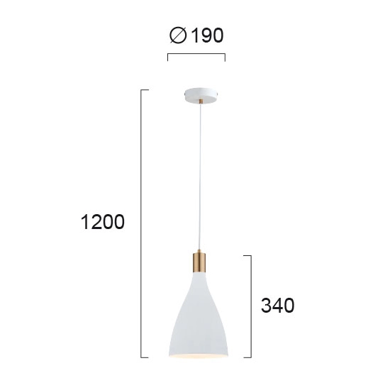 Lampa wisząca FAVORE LNV0037914 Lunaveri