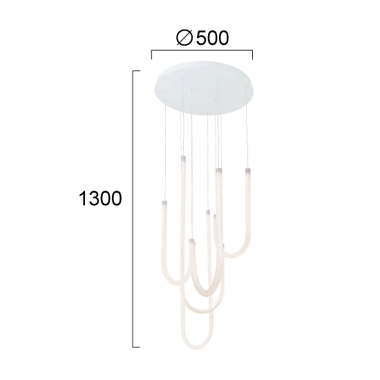 Lampa wisząca TARANO LNV0039134 Lunaveri
