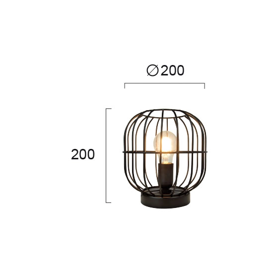 Lampa stołowa SALVE LNV0041124 Lunaveri