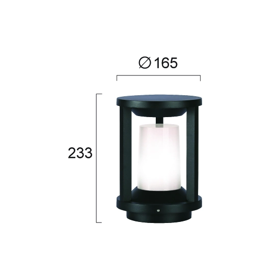 Lampa stojąca zewnętrzna ANTEA LNV0041234 Lunaveri