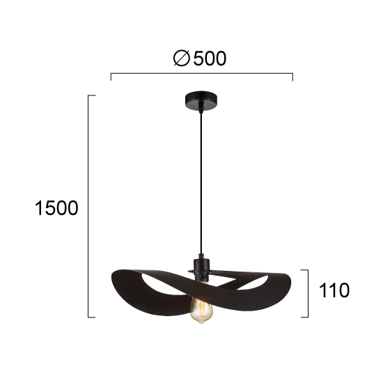 Lampa wisząca FELICE LNV0044034 Lunaveri