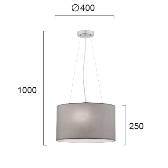 Lampa wisząca MERCA LNV0044114 Lunaveri
