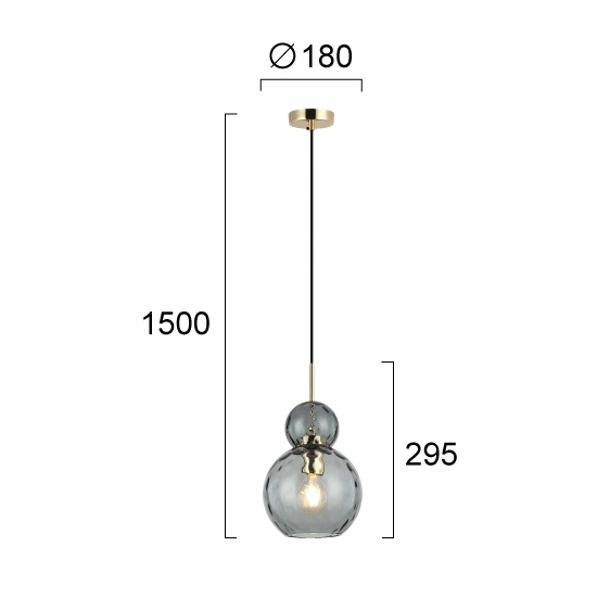 Lampa wisząca ILLARIO LNV0044924 Lunaveri