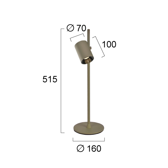 Lampa stołowa LAVINIA LNV0045334 Lunaveri