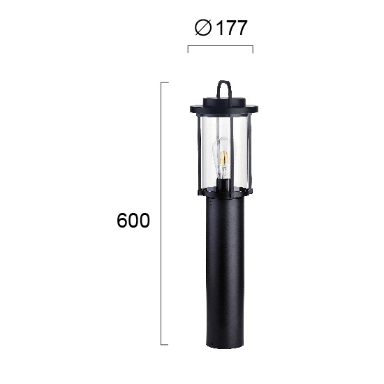 Lampa stojąca zewnętrzna RICAMO LNV0045524 Lunaveri