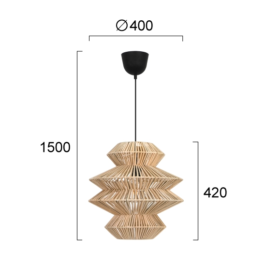 Lampa wisząca ANDIA LNV0046924 Lunaveri