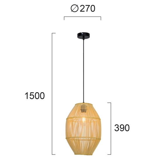 Lampa wisząca OPERA LNV0048224 Lunaveri