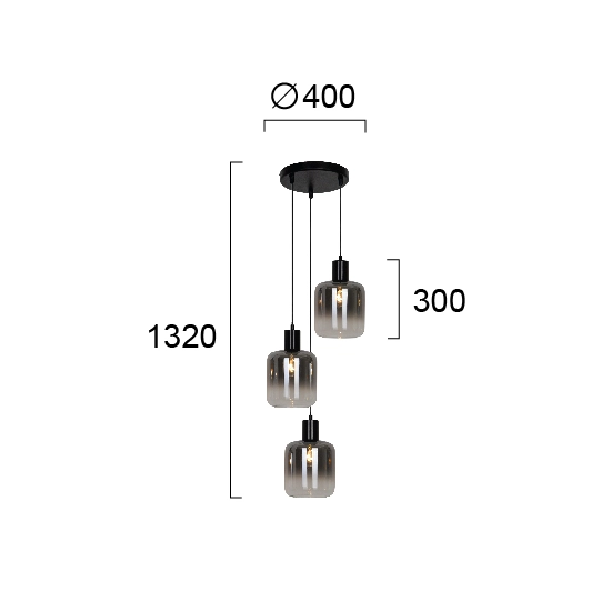 Lampa wisząca GRAZIE LNV0048724 Lunaveri
