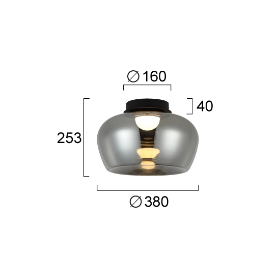 Plafon ARBOREA LNV0049334 Lunaveri