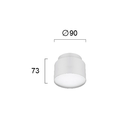 Plafon DECORIO LNV0049724 Lunaveri