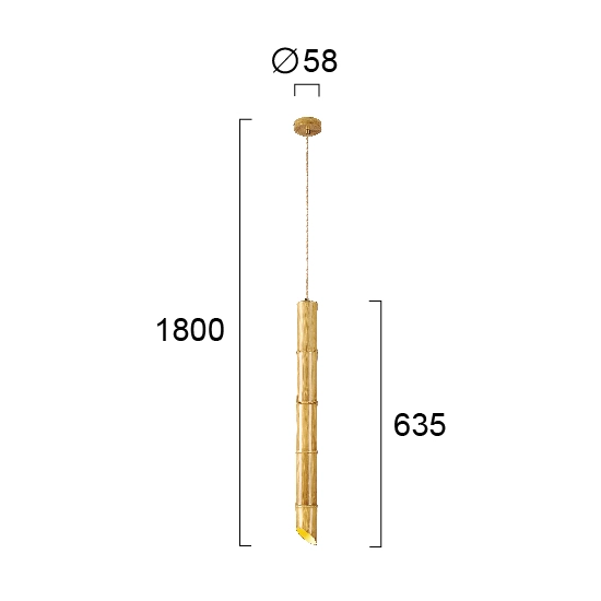 Lampa wisząca MANTOVA LNV0050724 Lunaveri