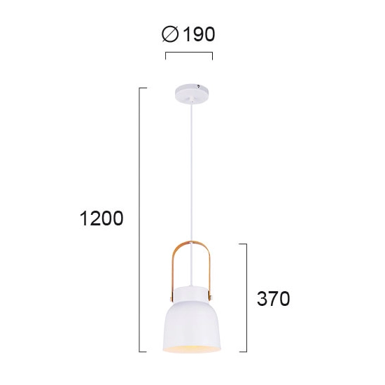 Lampa wisząca DIRE LNV0051324 Lunaveri