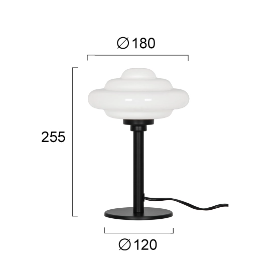 Lampa stołowa POLI LNV0051534 Lunaveri