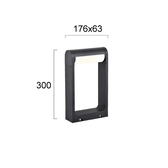 Lampa stojąca zewnętrzna CANZO LNV0052334 Lunaveri