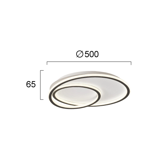 Plafon MANDI LNV0052924 Lunaveri