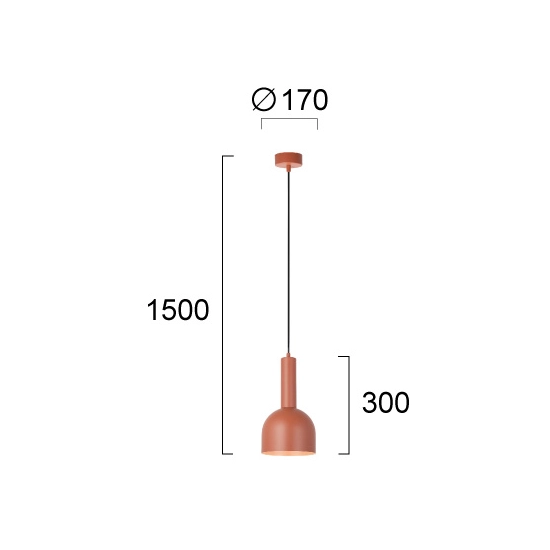 Lampa wisząca DAFINA LNV0053434 Lunaveri