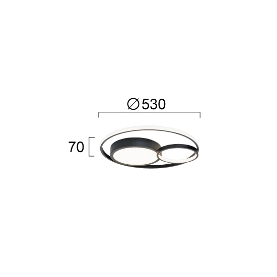 Plafon MICA LNV0055234 Lunaveri