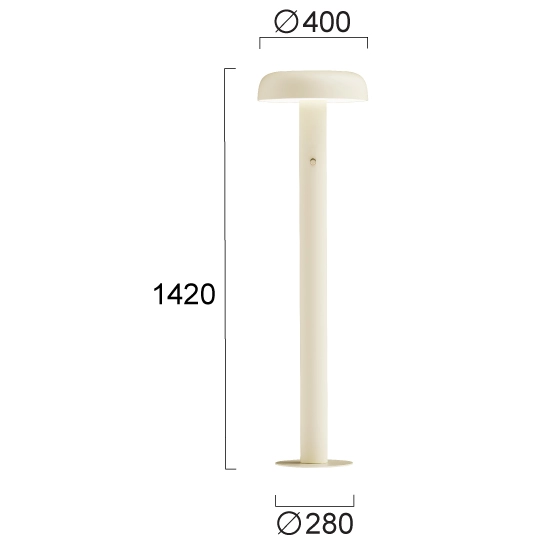 Lampa podłogowa JESO LNV0056234 Lunaveri