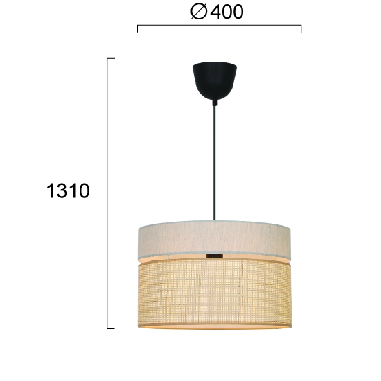 Lampa wisząca SUBI LNV0056924 Lunaveri