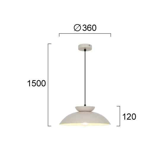 Lampa wisząca STEIA LNV0058334 Lunaveri