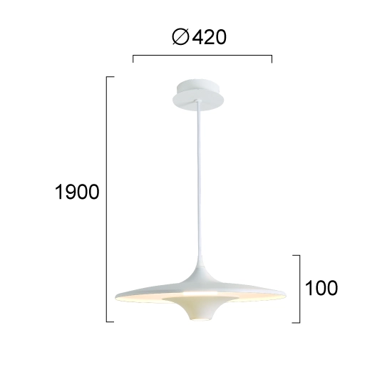 Lampa wisząca VARAZZIA LNV0059134 Lunaveri